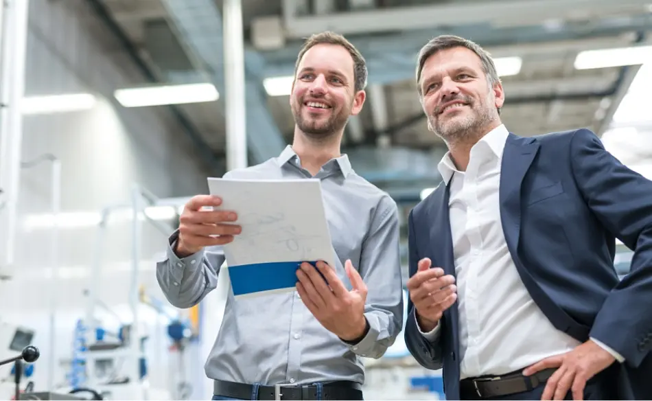 Auma Motors + Systems Kundengespräch mit besonderem Service